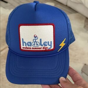 Endless Summer Digs Trucker Hat with Yellow Lightning Patch